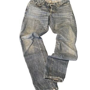 Buck Mason Jeans Men's 32 x 32 Blue Maverick Slim Fit Button Fly American Made